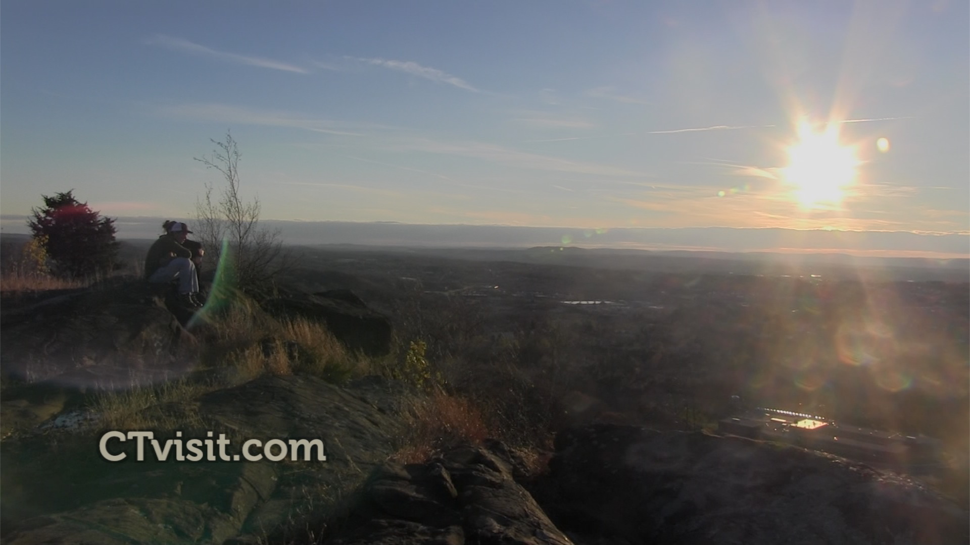Mattabesett Trail - Higby Sunset
